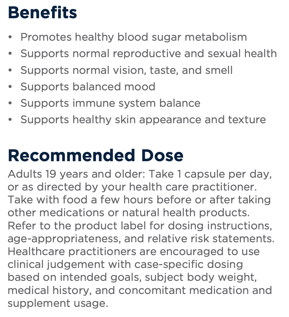 Zinc Supreme Benefits